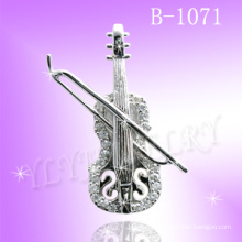 Violin 925 Sterling Silver Pendant (B-1071)